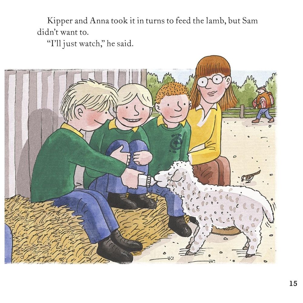  كتاب fun at the farm (first experiences with biff, chip & kipper)