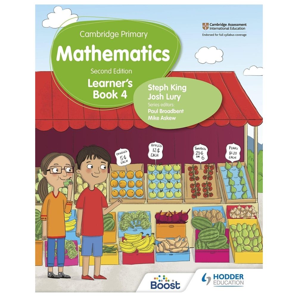  كتاب cambridge primary mathematics learner's book 4 second edition