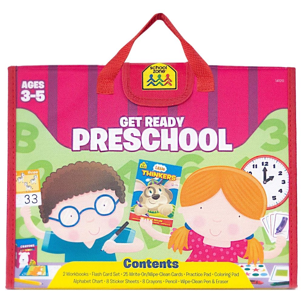 مجموعة الأنشطة Get Ready Preschool Learning Playset