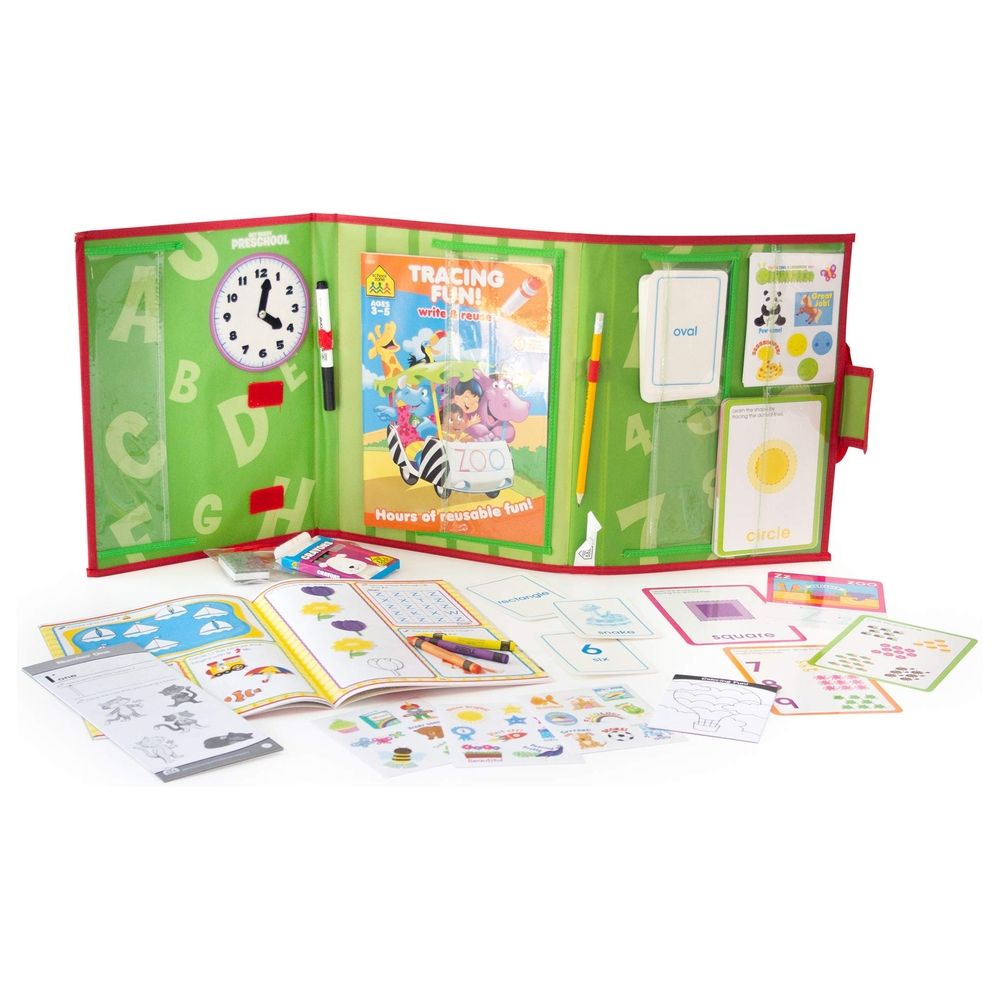 School Zone Get Ready Preschool Learning Playset