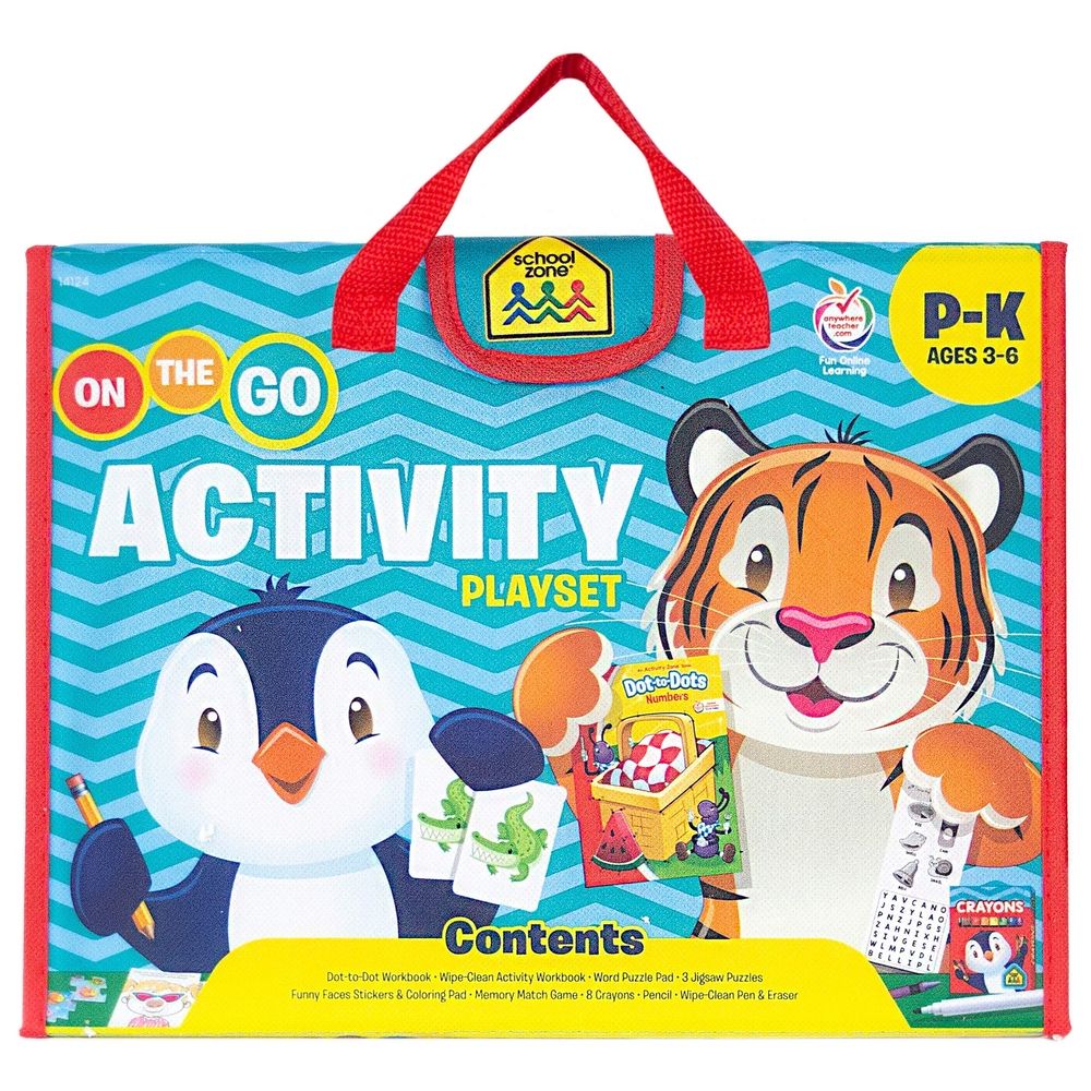 مجموعة الأنشطة On The Go Activity Learning Playset