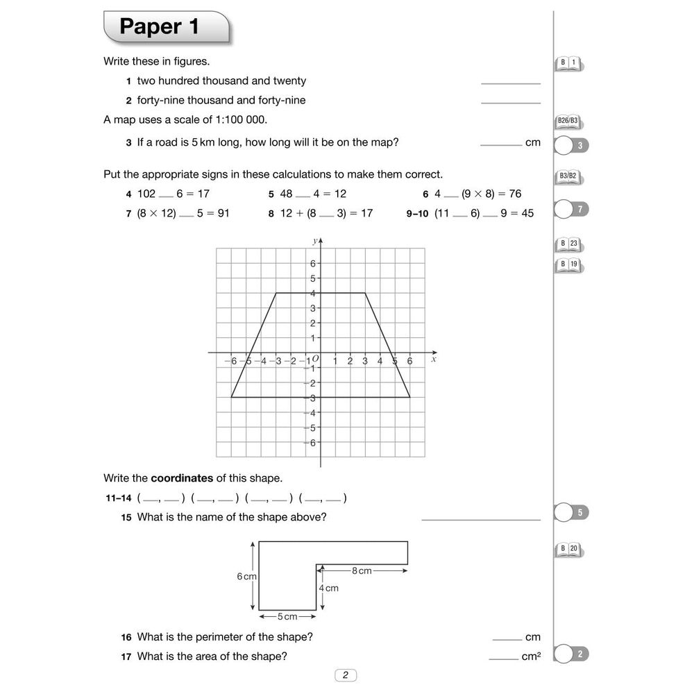  كتاب bond 11+ maths assessment papers 10-11 years book 2