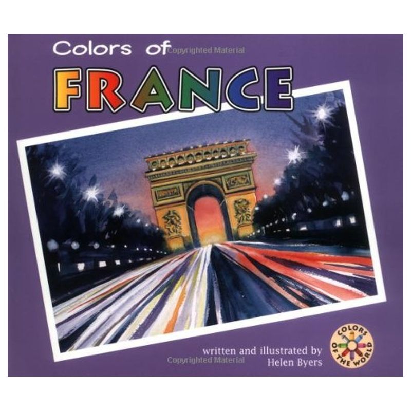  كتاب colors of france (colors of the world)