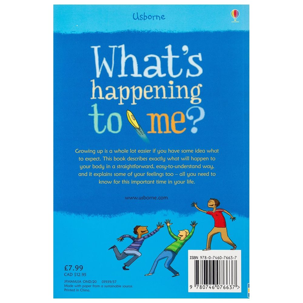  كتاب what's happening to me?: boy