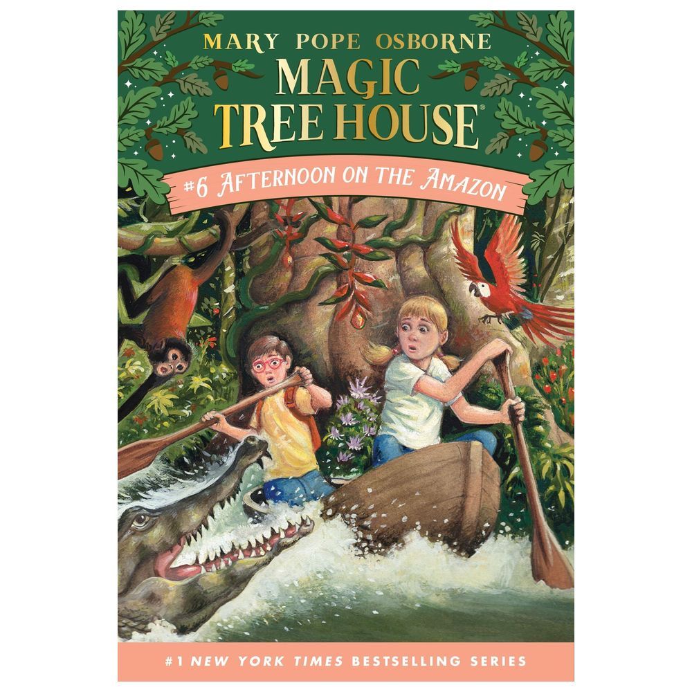  كتاب afternoon on the amazon: magic tree house no. 6