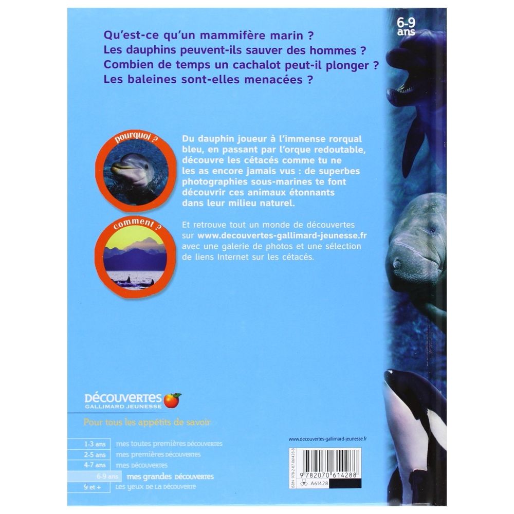  كتاب dauphins et autres cetaces