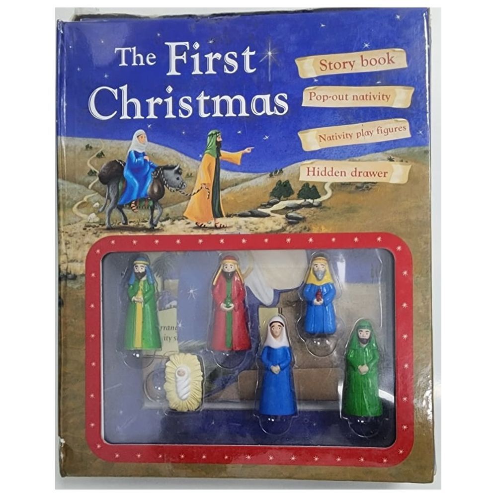  كتاب the first christmas: keepsake box