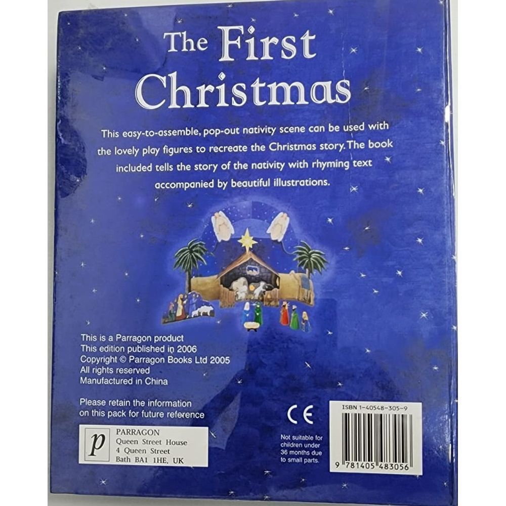  كتاب the first christmas: keepsake box