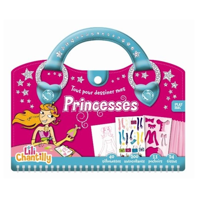 كتاب Tout Pour Dessiner Mes Princesses