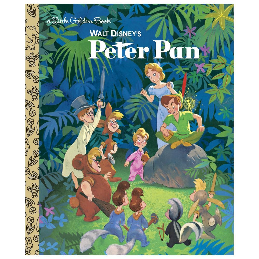  كتاب walt disney's peter pan: little golden book