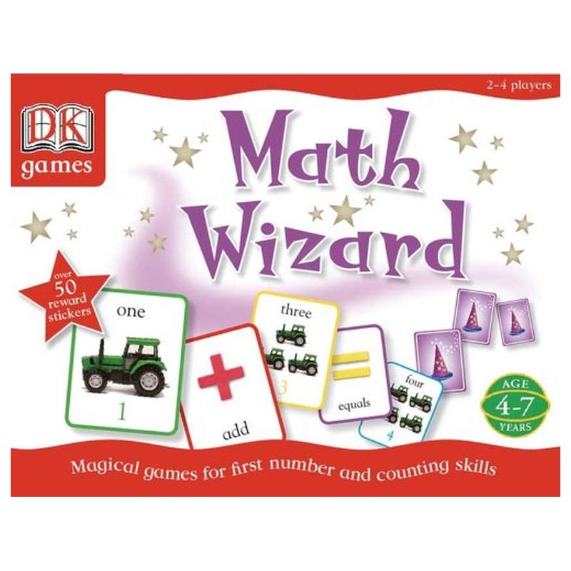 كتاب Math Wizard (Dk Toys & Games)