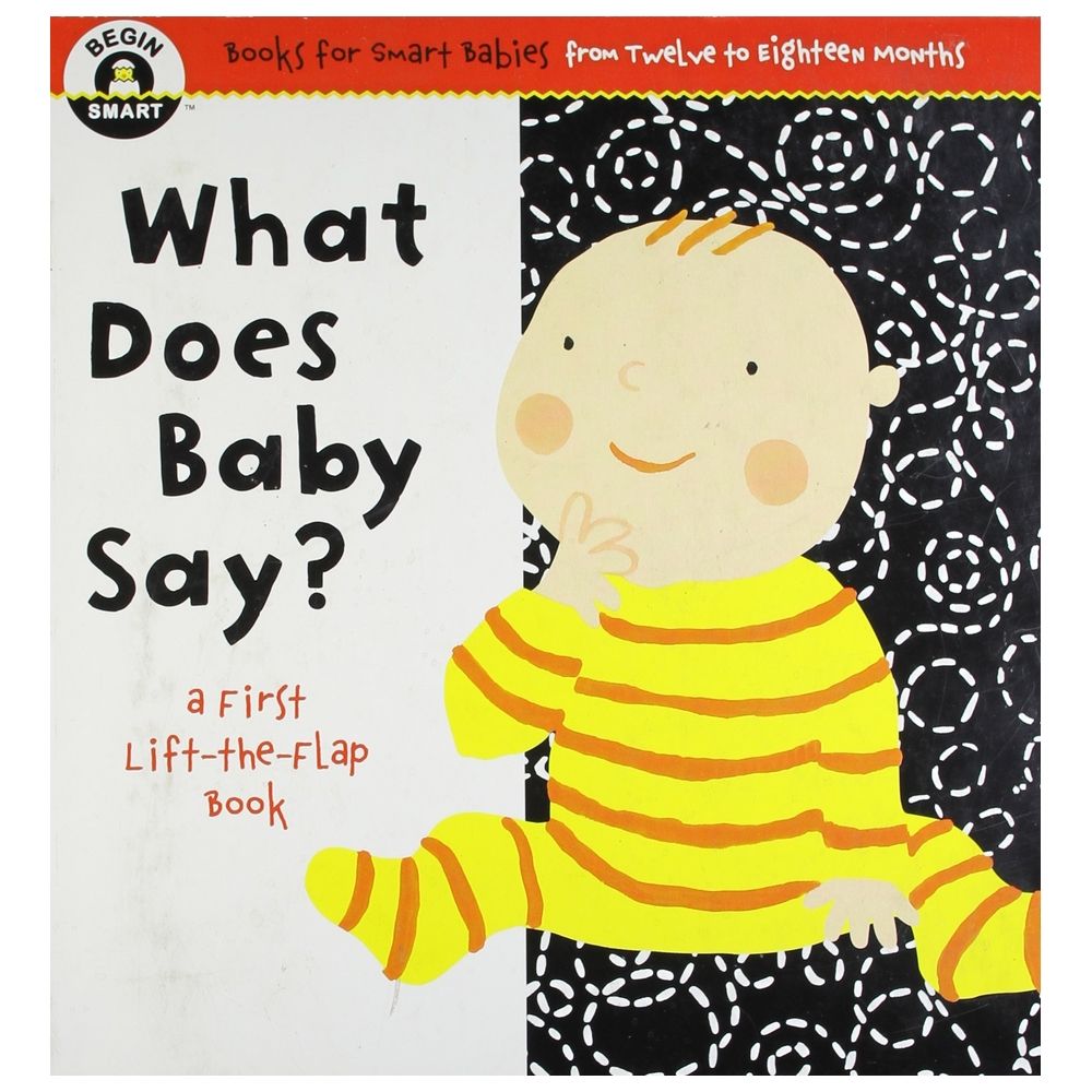  كتاب begin smart: what does baby say? (begin smart)