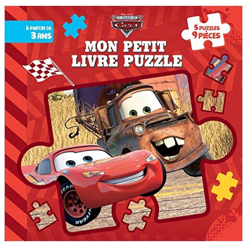  كتاب le monde de cars : mon petit livre puzzle