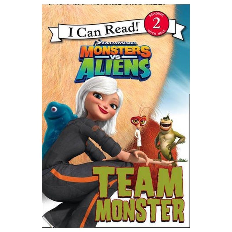 قصة I Can Read - Monsters Vs Aliens - Team Monster