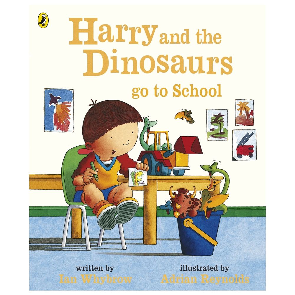  كتاب harry and the dinosaurs go to school