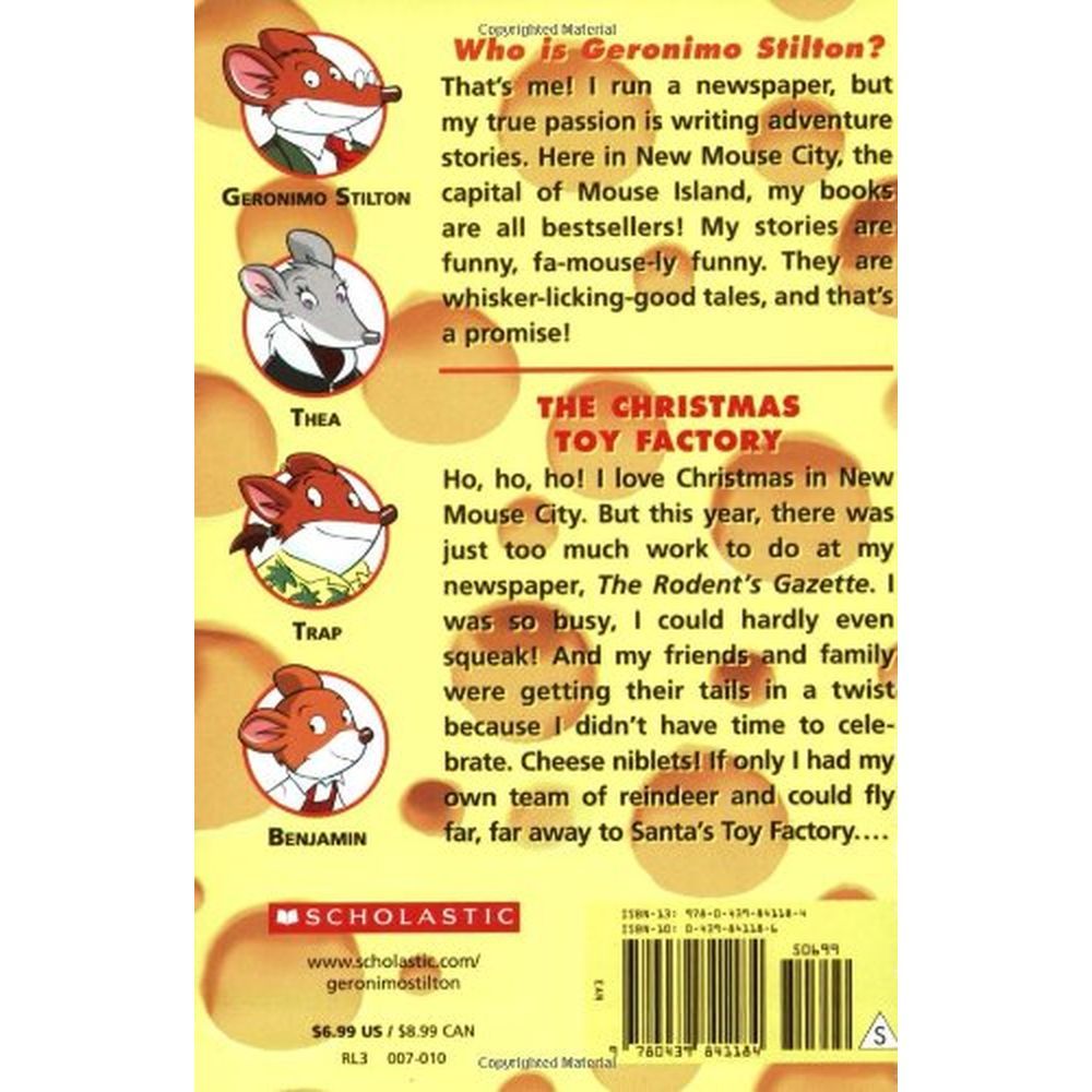 قصةThe Christmas Toy Factory Geronimo Stilton No 27