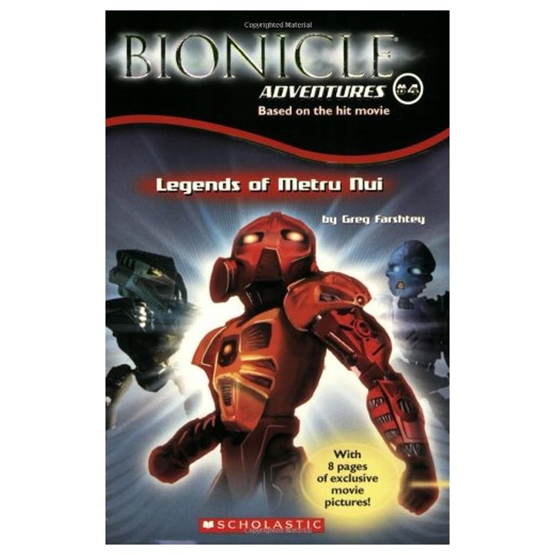 رواية Bionicle Adventures #4: Legends of Metru Nui