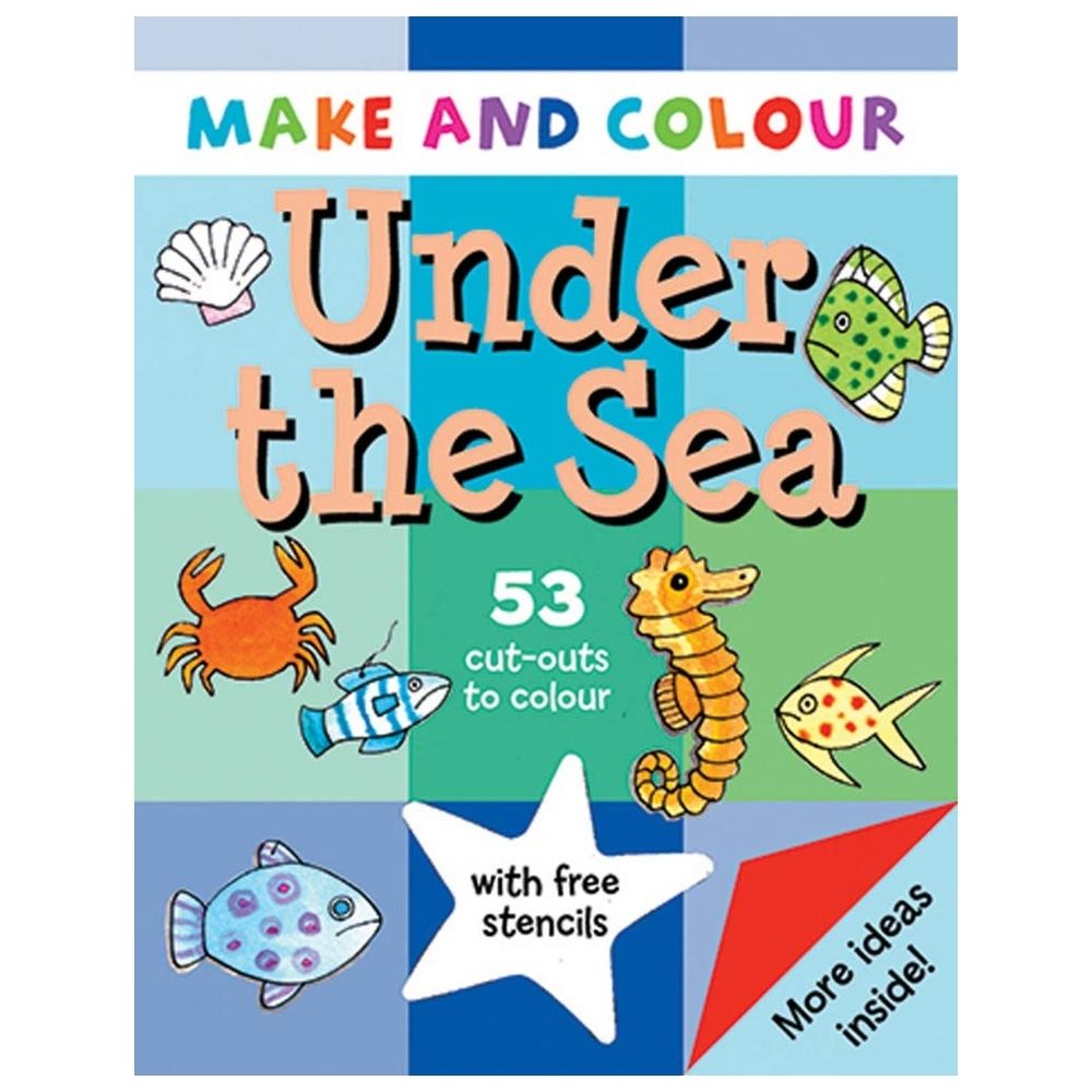  كتاب make and colour under the sea