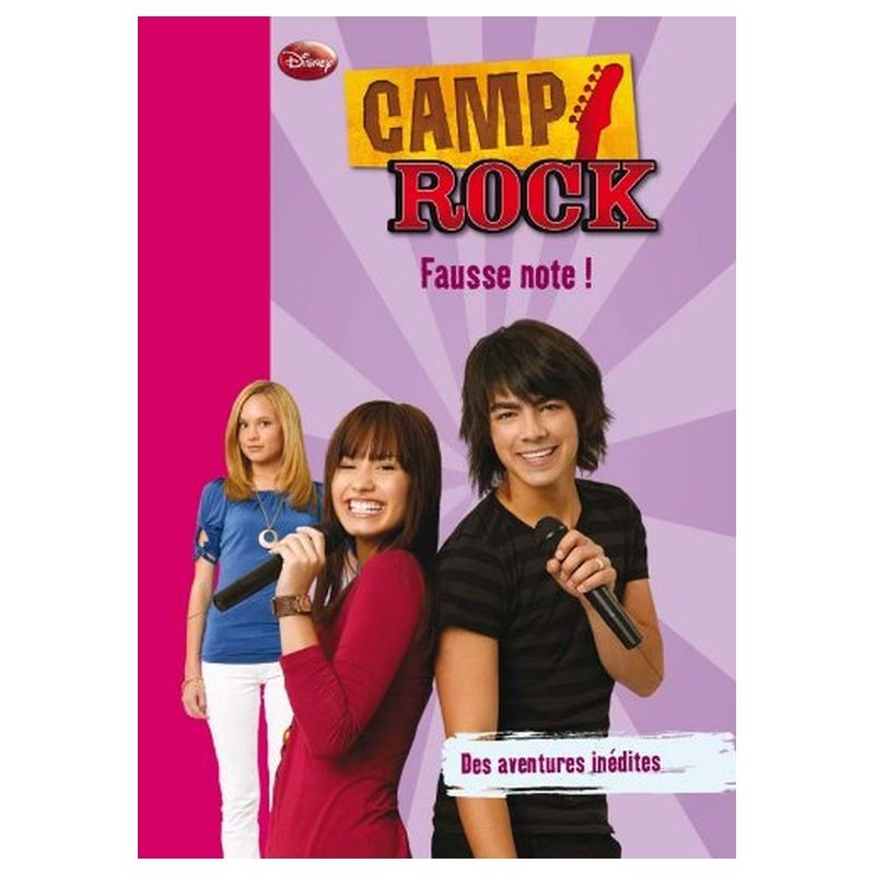  كتاب camp rock, tome 6 : fausse note !