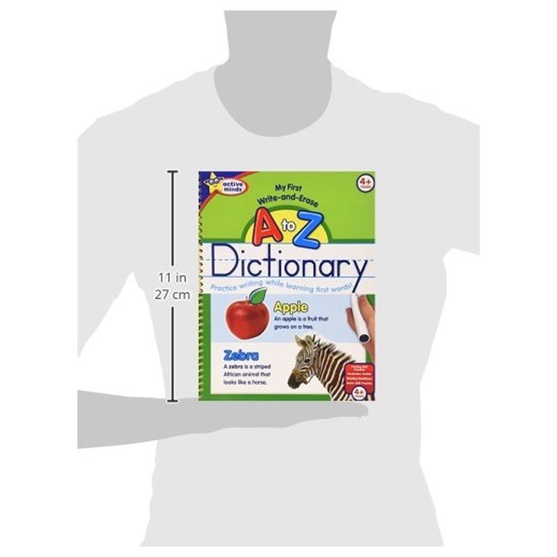  كتاب my first write-and-erase a to z dictionary