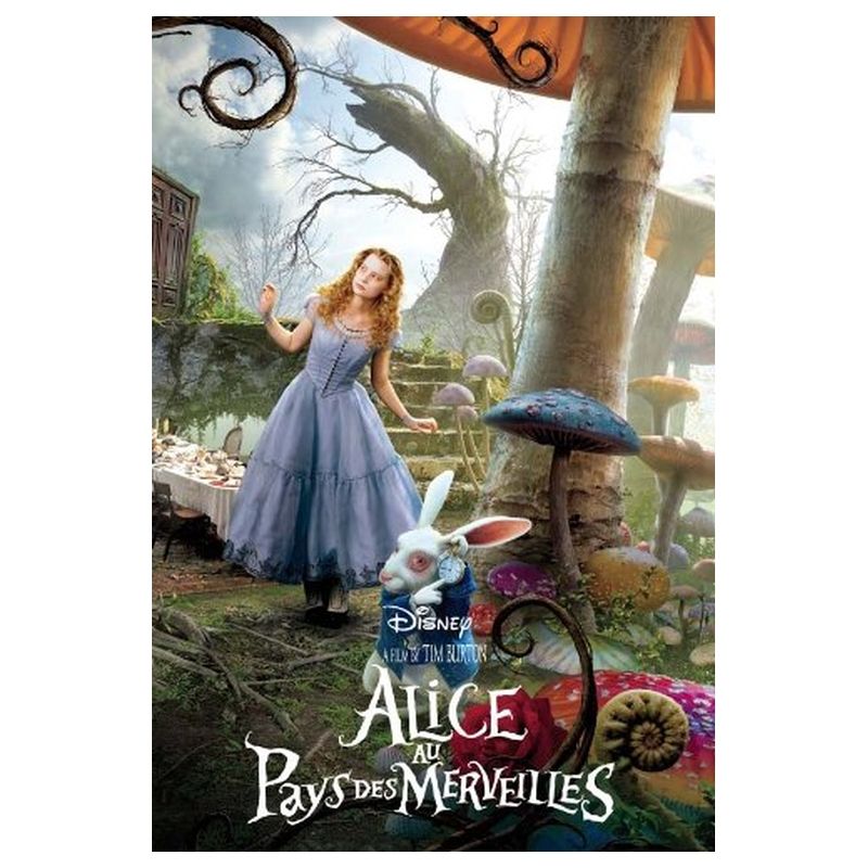  كتاب alice au pays des merveilles - le roman du film