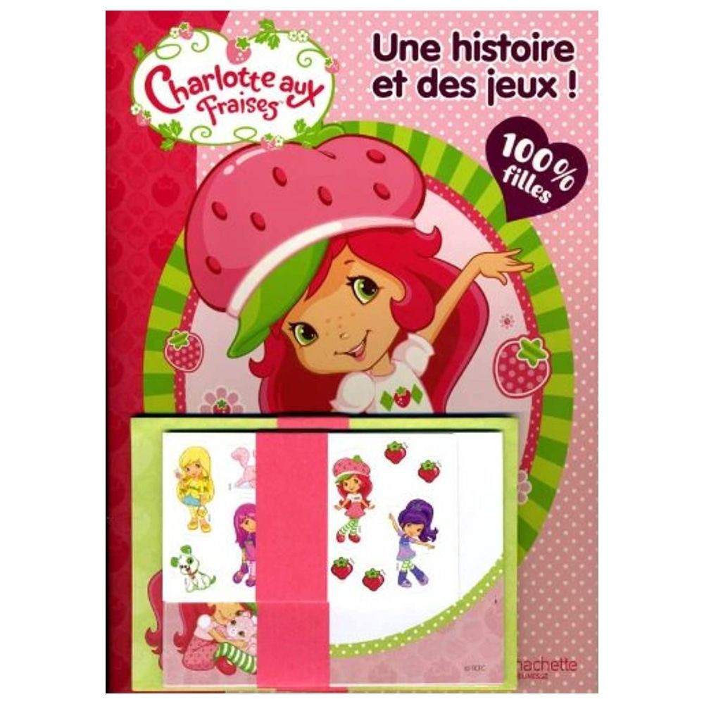  كتاب 3charlotte aux fraises : une histoire et des jeux 100% filles !