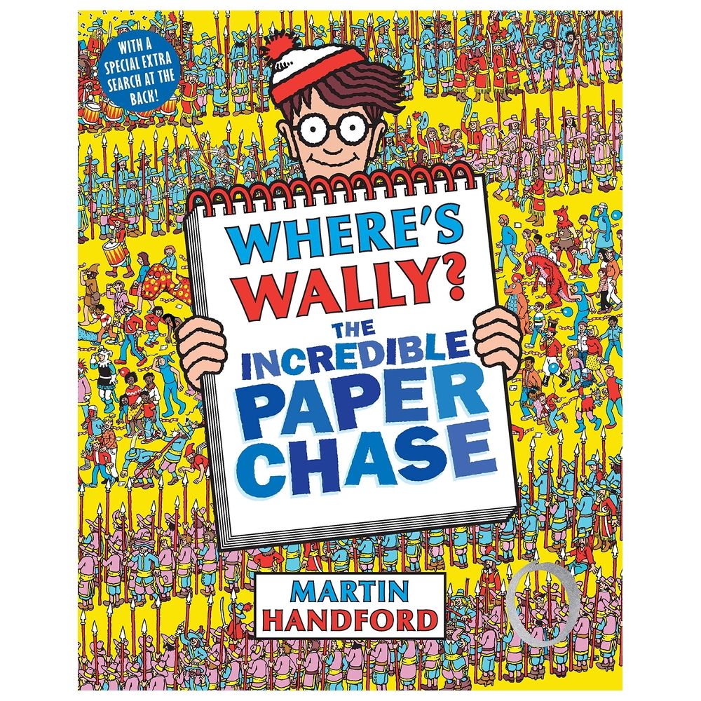  كتاب where's wally? the incredible paper chase