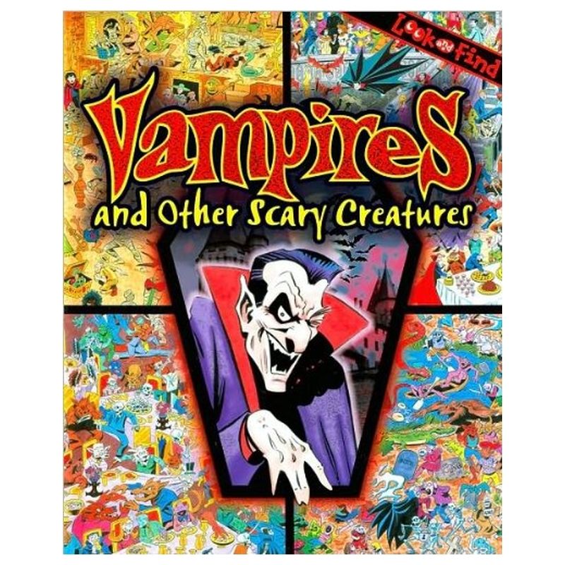  كتاب vampires & other scary creatures look and find (look and find series)