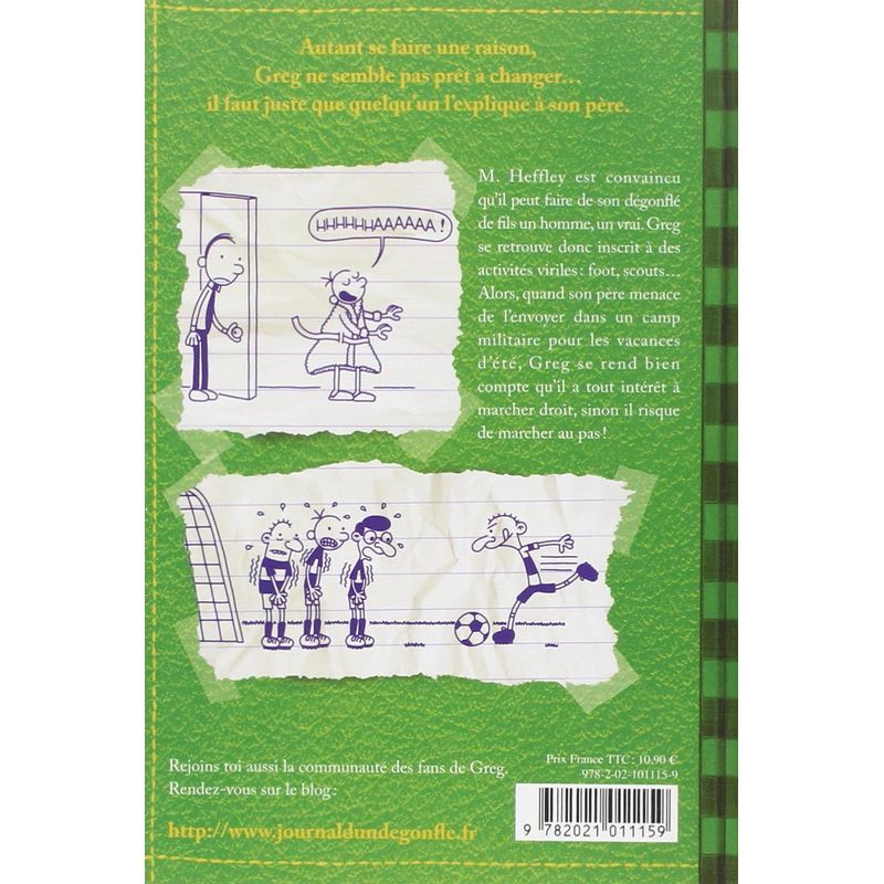 Diary Of A Wimpy Kid #3 In French