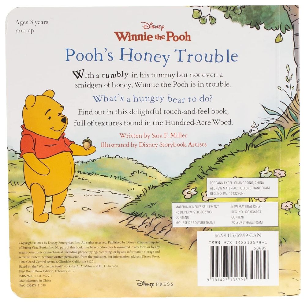 Pooh's Honey Trouble (Touch & Feel)