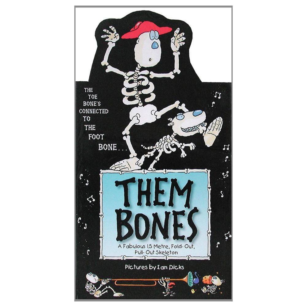 Them Bones: A Fabulous 1.5 Metre Pull-Out Hang-Up Skeleton (3D Wall Posters)