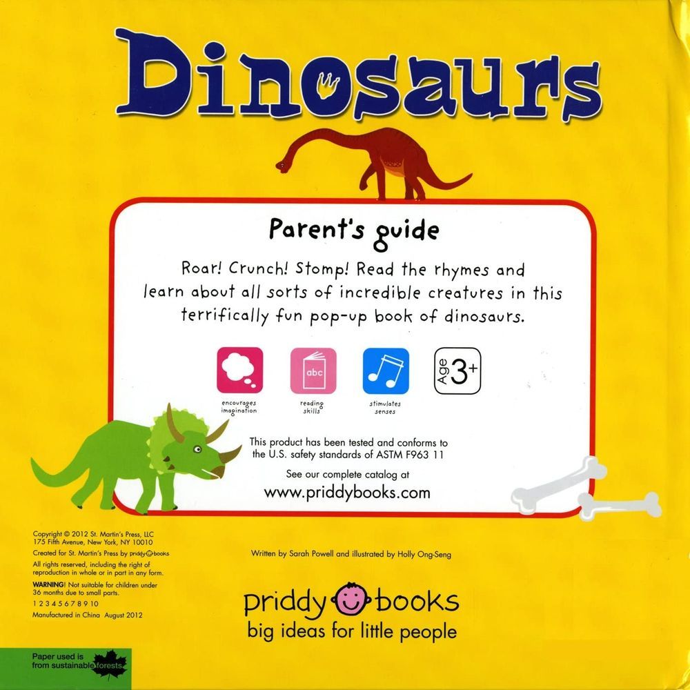 Pop-up Dinosaurs