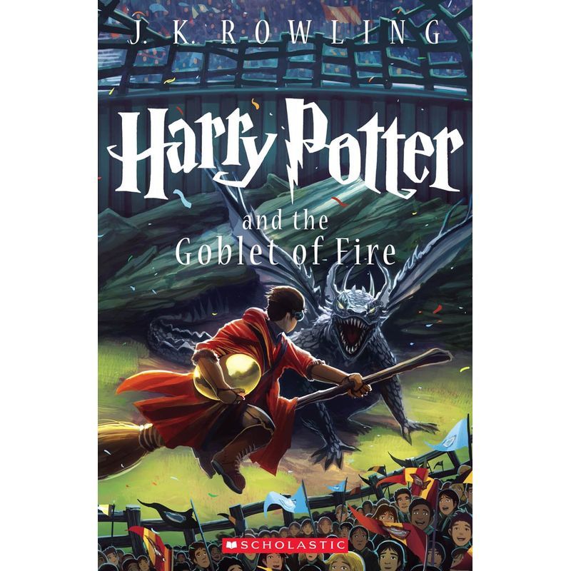 رواية Harry Potter and the Goblet of Fire (Book 4) غلاف مقوى