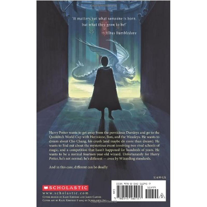 رواية Harry Potter and the Goblet of Fire (Book 4) غلاف مقوى