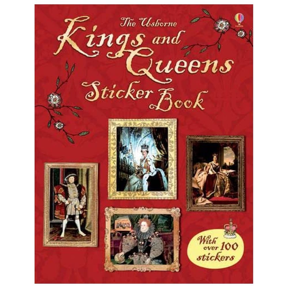  كتاب kings and queens sticker book