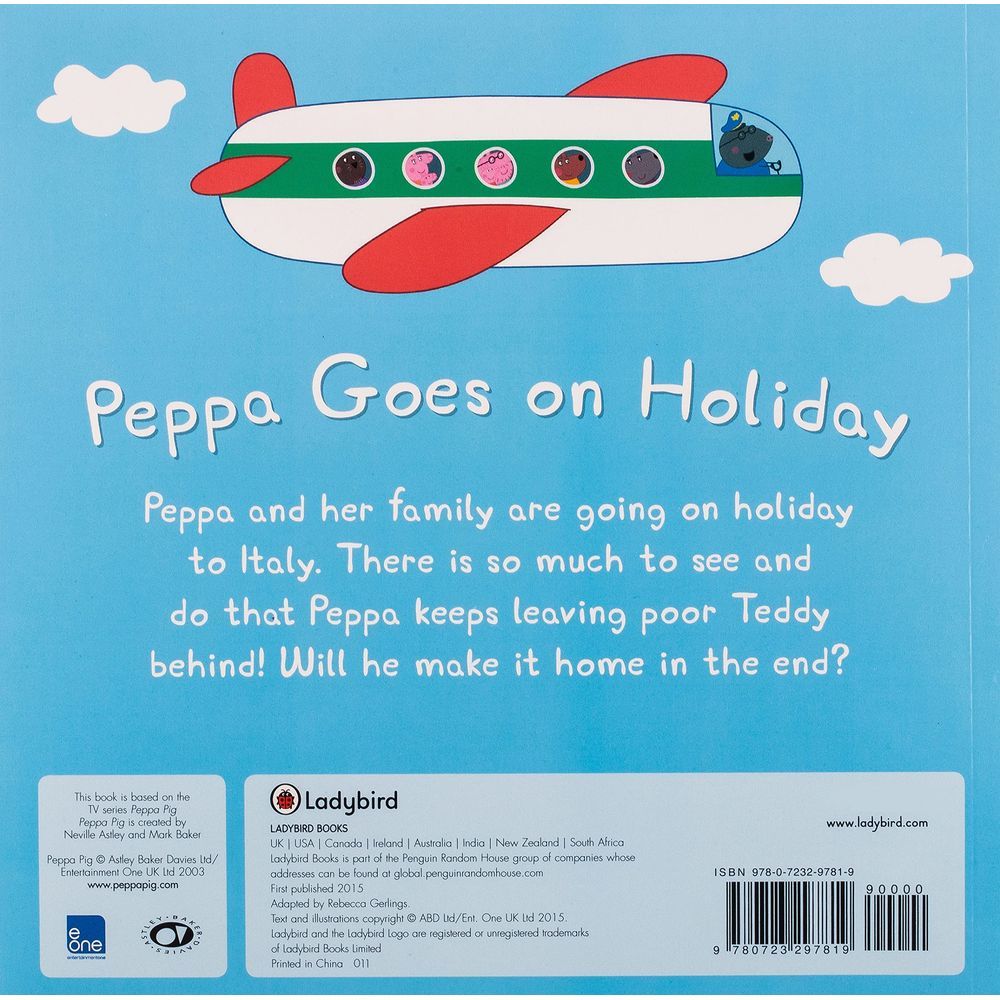  كتاب peppa goes on holiday