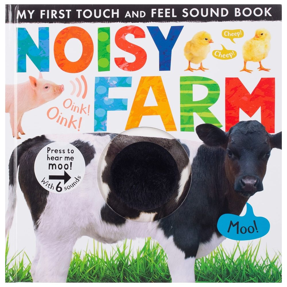  كتاب noisy farm (my first touch & feel sound bk)