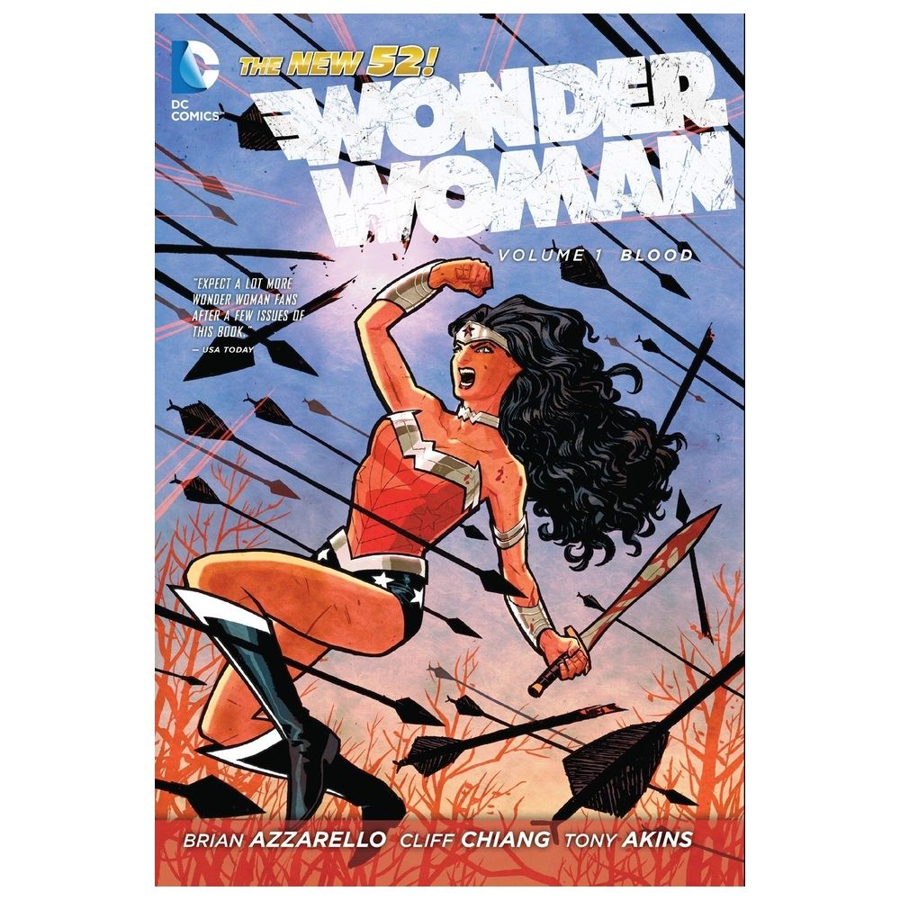  كتاب wonder woman, vol. 1: blood (the new 52)