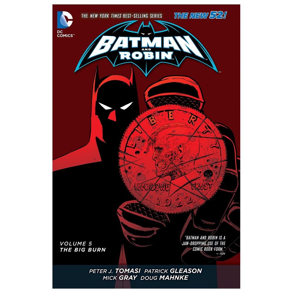  كتاب batman and robin vol. 5: the big burn (the new 52)