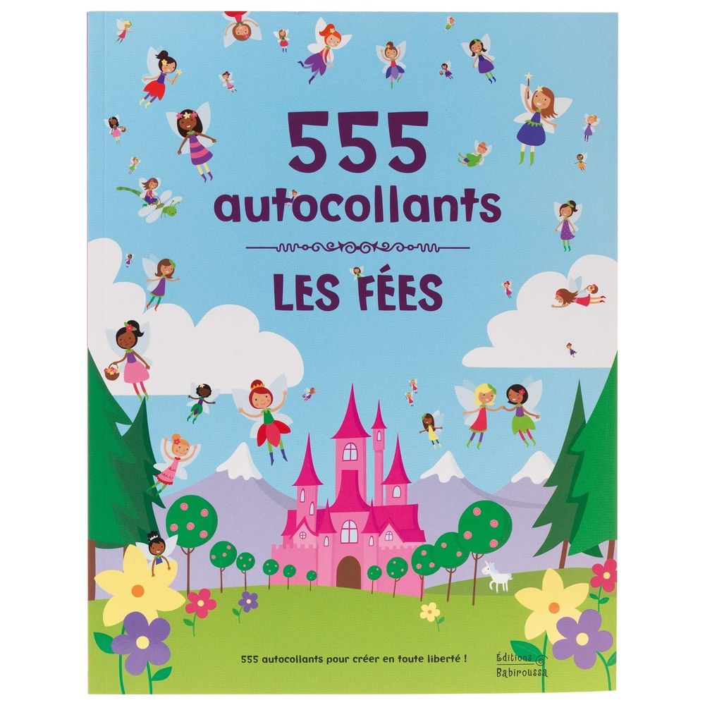 كتاب ملصقات Les Fees 555 Autocollants