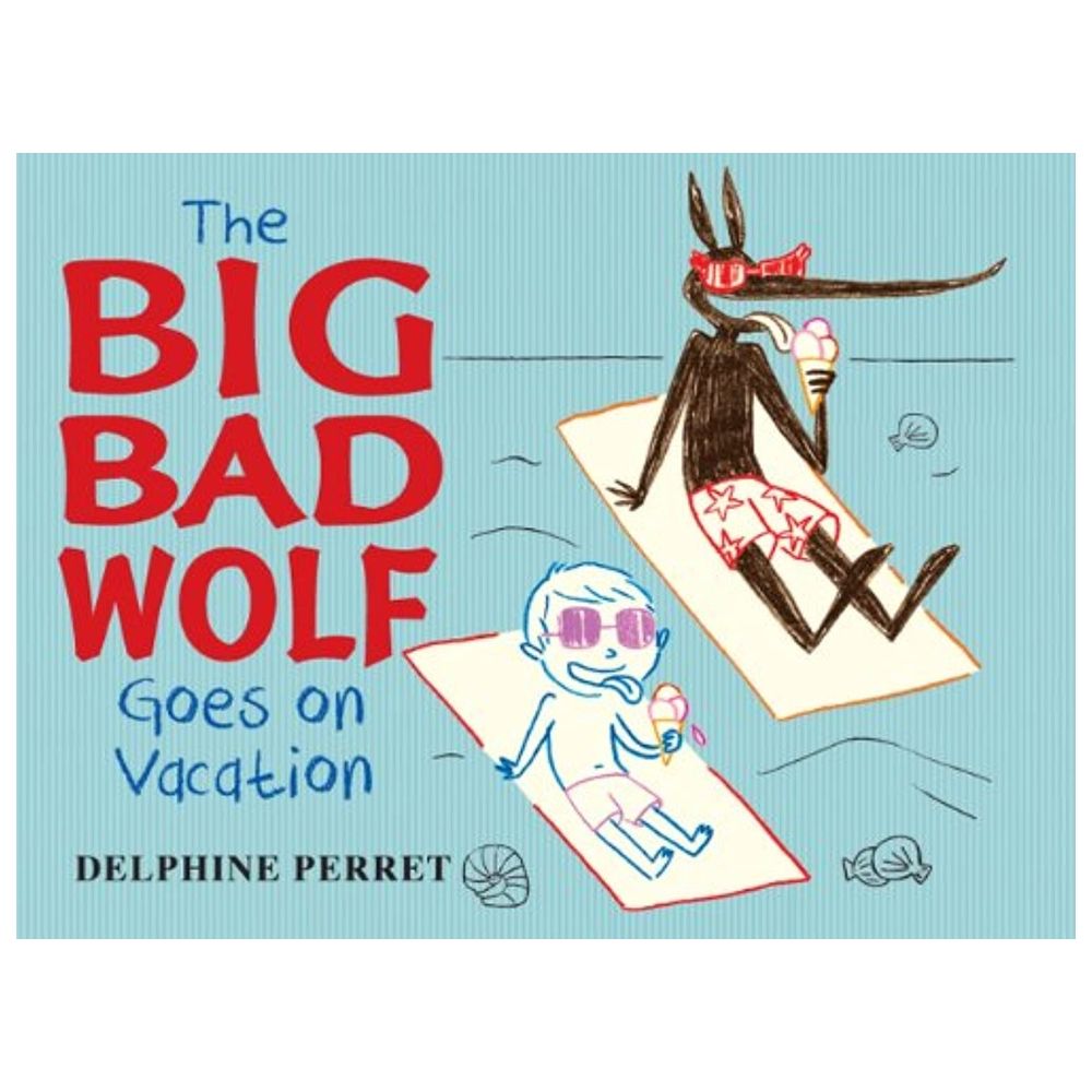  كتاب big bad wolf goes on vacation, the