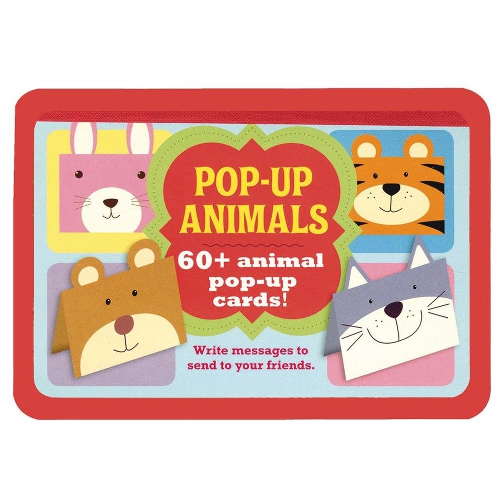  كتاب mini tin pop-up animals