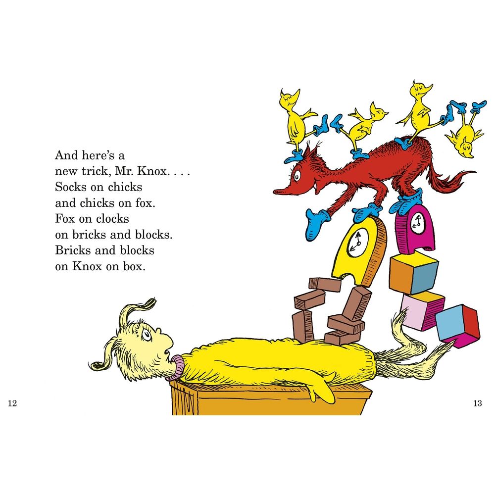  كتاب dr. seuss: fox in socks