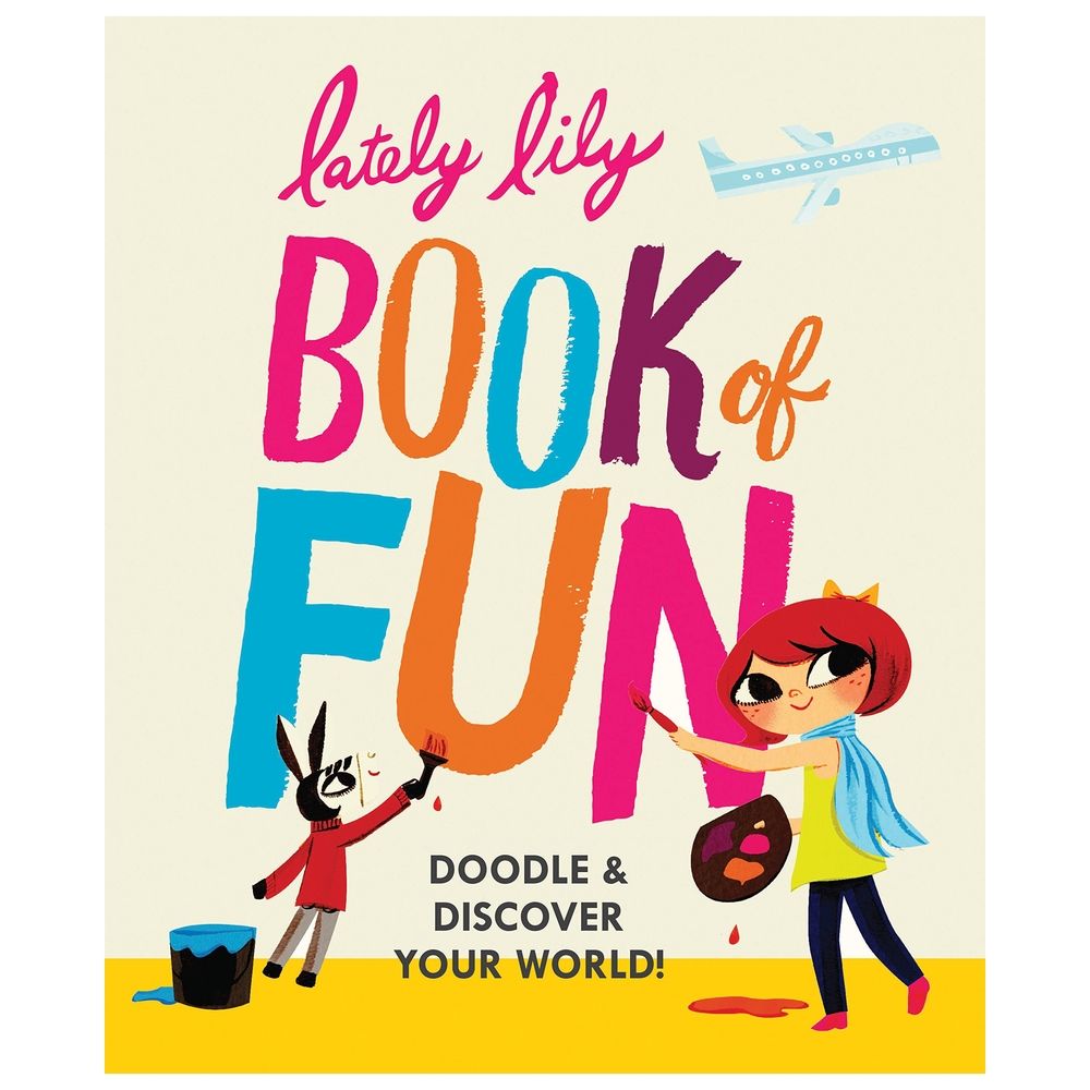  كتاب lately lily book of fun: doodle & discover your world!