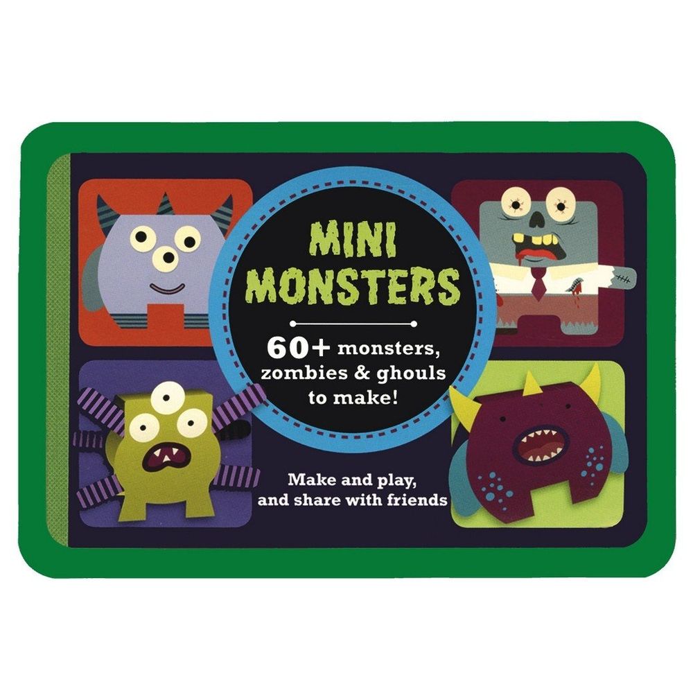  كتاب mini tin mini monsters