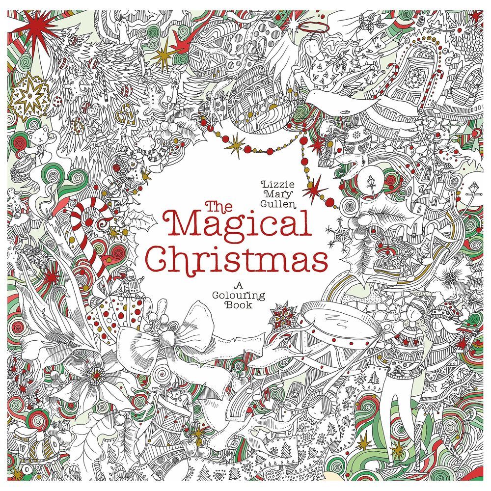  كتاب the magical christmas: a colouring book