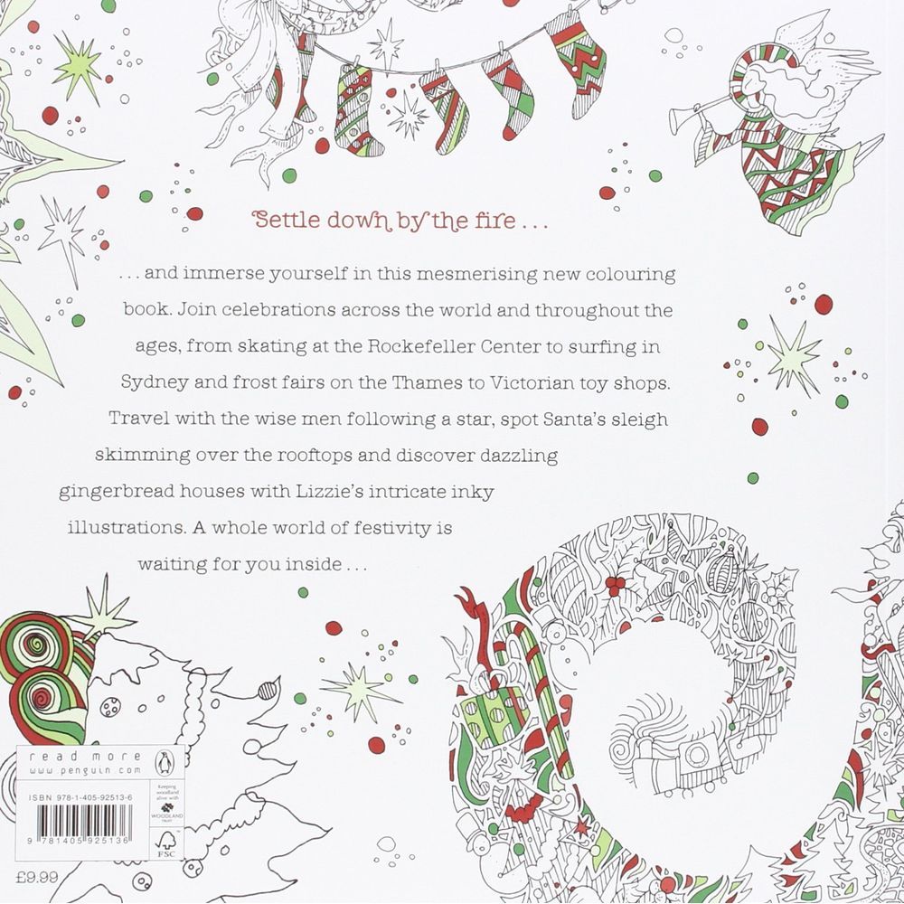  كتاب the magical christmas: a colouring book