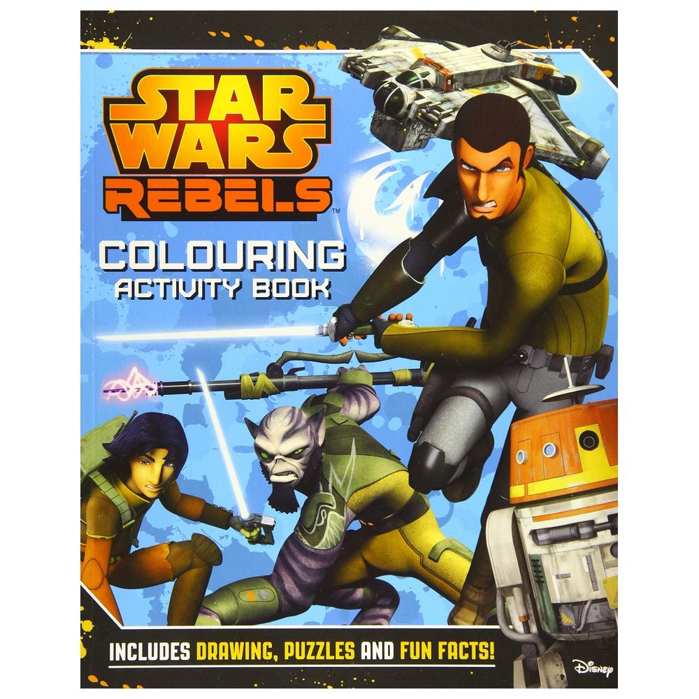 كتاب تلوين Star Wars Rebels Colouring Book