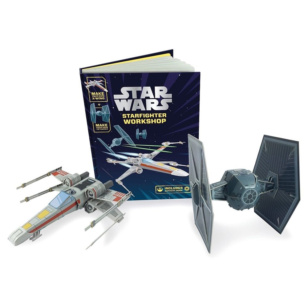 كتاب Star Wars Starfighter Workshop: Make Your Own X-Wing And Tie Fighter