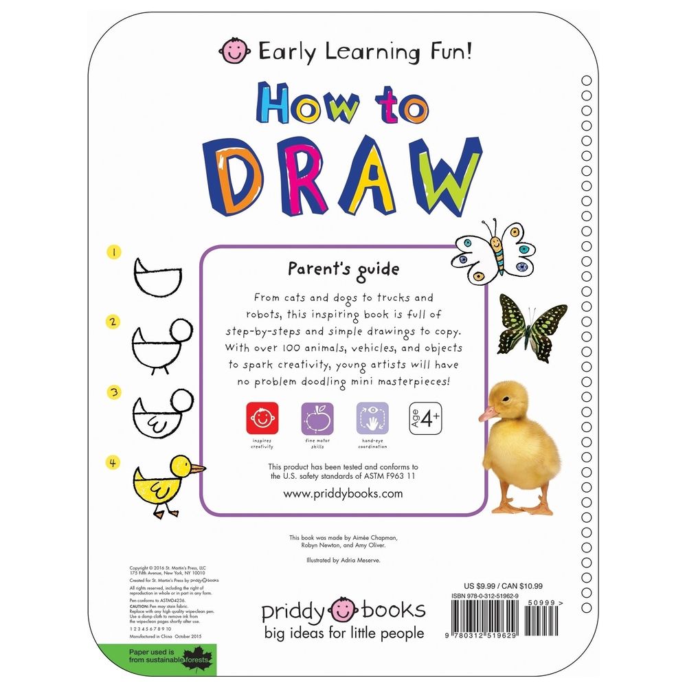 كتاب How to Draw (Early Learning Fun)